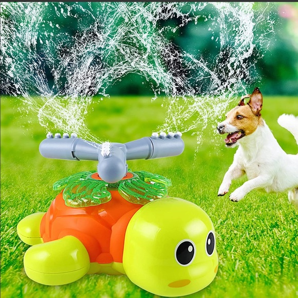 NEW SPLASH Turtle Water Outdoor Yard Sprinkler - Picture 6 of 6